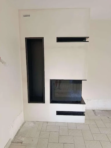 Installation d'un insert à bois par Cheminées Tanguy à Pontivy
